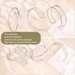 Boho 6-Piece Adjustable Coil Arm Cuff Set