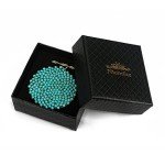 Niumike Handmade Turquoise Pendant Necklace for Women