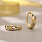 Gold Dome Statement Ring for Women - 14K Gold Filled