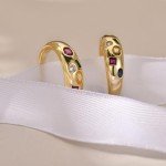 Gold Dome Statement Ring for Women - 14K Gold Filled