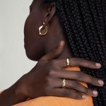 Gold Dome Statement Ring for Women - 14K Gold Filled