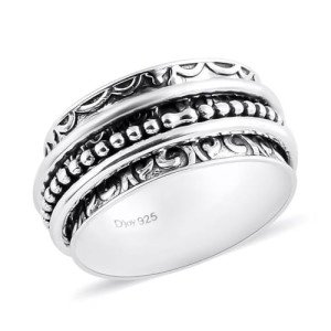Anxiety Relief Spinner Ring for Women & Men