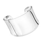 Ross-Simons Sterling Silver Wide Polished Cuff Bracelet. 8 inches