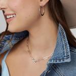 Silpada Sterling Silver Hoop Earrings for Women, Full Circle
