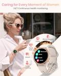 Women's Smartwatch with 70+ Sport Modes, 400+ Faces