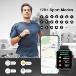 Smart Fitness Tracker Watch with Bluetooth Calls/Texts