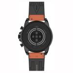 Fossil Gen 6 44mm Stainless Steel Leather Smart Watch