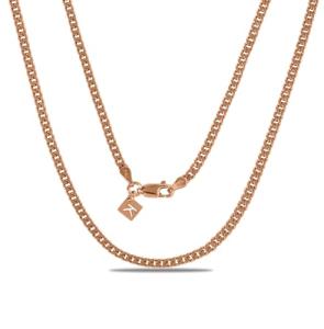 KEZEF Miami 18k Cuban Link Chain Necklace Set