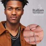 KEZEF Miami 18k Cuban Link Chain Necklace Set