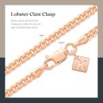 KEZEF Miami 18k Cuban Link Chain Necklace Set