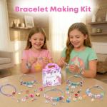 Unicorn Charm Bracelet Making Kit for Girls