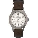 Men's Timex Expedition Metal Field Leather Watch Brown