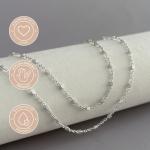 Annika Bella Sterling Silver Choker Necklace