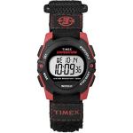 Timex Unisex Digital Expedition Black/Red Watch with Velcro