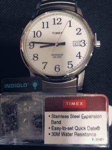 Timex Men's Easy Reader Silver-Tone Watch