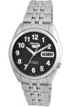 Sieko Men's Stainless Steel Analog Watch with Black Dial
