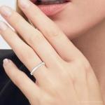 Platinum 2mm Comfort Wedding Band - Size 6