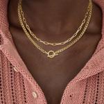 Dainty Gold Layered Necklaces for Women