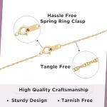 Princess Cut Cubic Zirconia Solitaire Pendant Necklace