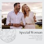 Trendy Sterling Silver Oval Hoop Earrings Gift Women