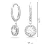 Swarovski Una Angelic Crystal Drop Earrings