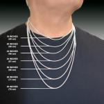 Sterling Silver Snake Chain Bracelet Italy 8 inch