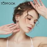 1CT Moissanite Stud Earrings D Color VVS1 Diamond