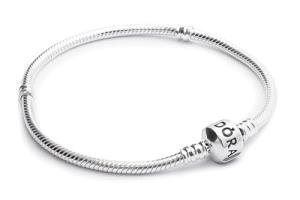 PANDORA Women's Standard 925 Sterling Silver Bead Clasp Charm Bracelet 590702HV (17)
