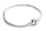 PANDORA Women's Standard 925 Sterling Silver Bead Clasp Charm Bracelet 590702HV (17)