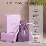 Heart Key Necklace Pendant with Natural White Diamonds