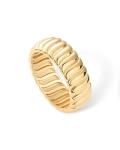 PAVOI Chunky Yellow Gold Statement Ring - Size 9