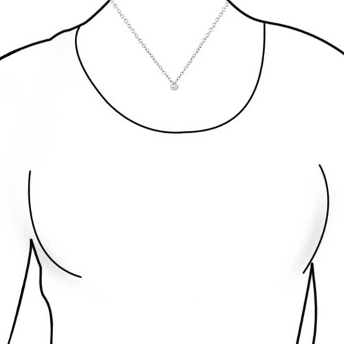 Sterling Silver World Peace Sign Pendant Necklace Women