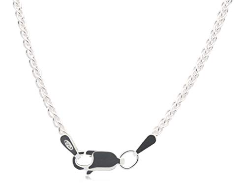 Sterling Silver St. Christopher Necklace with 24" chain