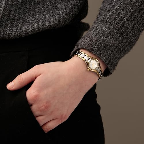 Anne Klein Women's Two-Tone Dress Watch Easy Read