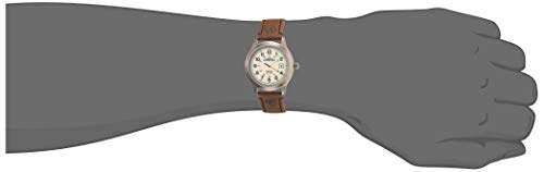 Men's Timex Expedition Metal Field Leather Watch Brown