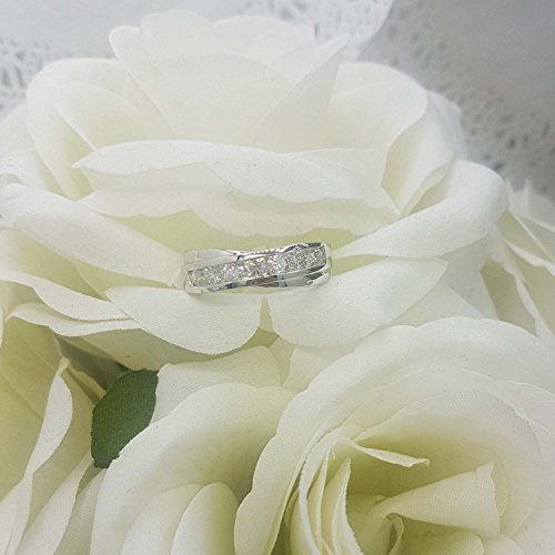 0.90 Carat 14k Round Diamond Men's Wedding Ring
