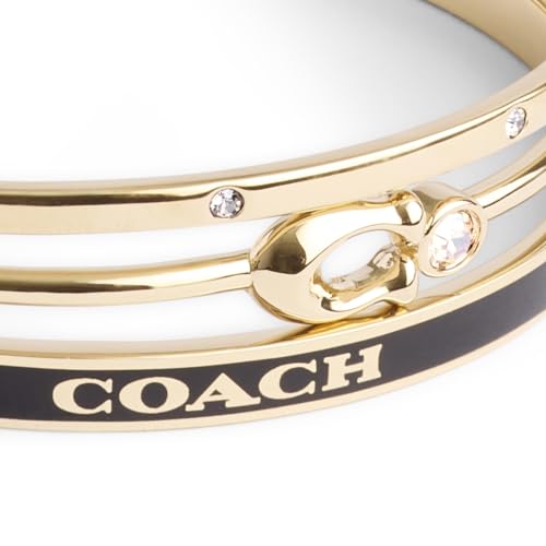 COACH Womens Signature Trio Bangle Set