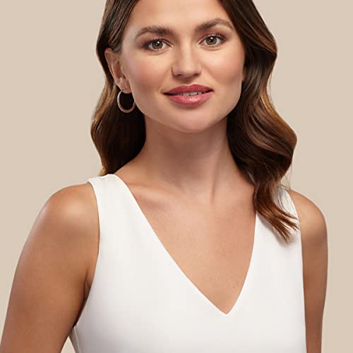 Silpada Sterling Silver Hoop Earrings for Women, Full Circle