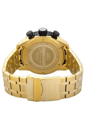 Invicta Men's Gold AVIATOR Analog Quartz Watch
