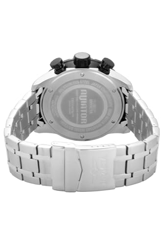 Invicta Men's AVIATOR Japanese Quartz Silver Watch