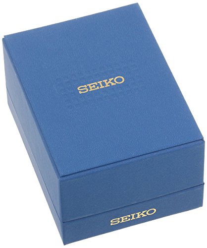 Seiko Men's Analog Solar Watch, 43mm, Stainless Steel