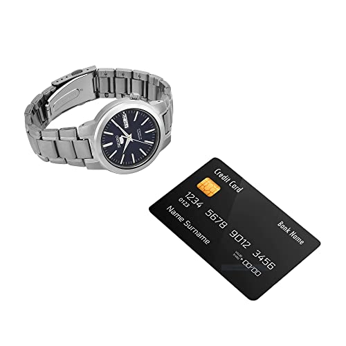 Seiko 5 Men's Watch with Navy Dial