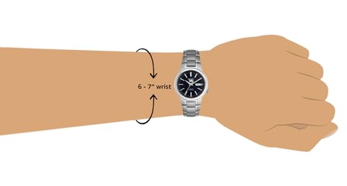 Seiko 5 Men's Watch with Navy Dial