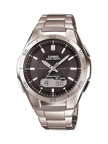 Casio Men's Wave Ceptor Silver Quartz Watch