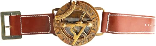 Antique Brass Wrist Watch Compass - Nautical Gift