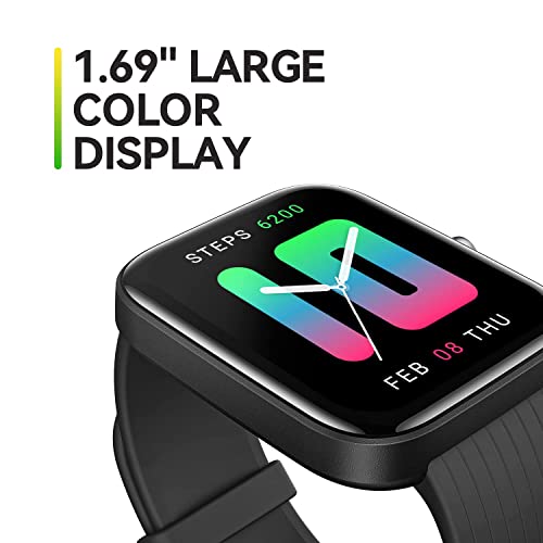 Amazfit Bip 3 Pro Smart Watch - Black