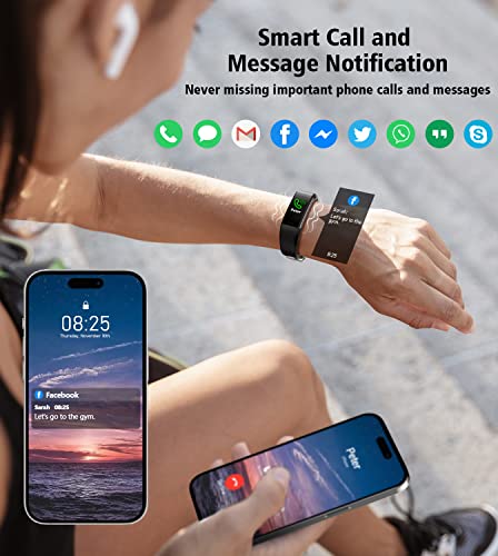 Smart Fitness Watch with Multi-Function Tracking