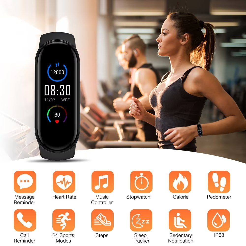Women's Fitness Tracker with Heart Rate Monitor