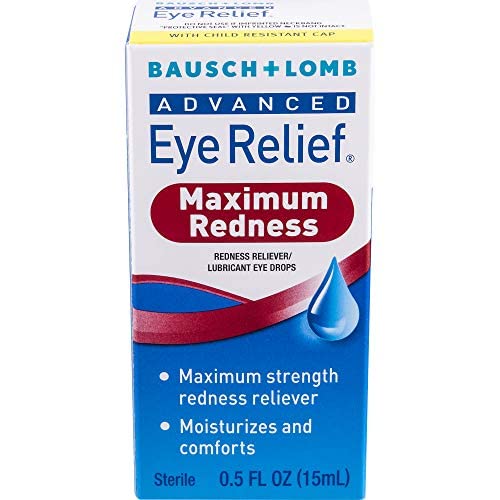Redness Relief Eye Drops - 2 pk