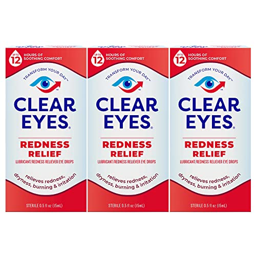 Redness Relief Eye Drops, 0.5 oz (3-Pack)